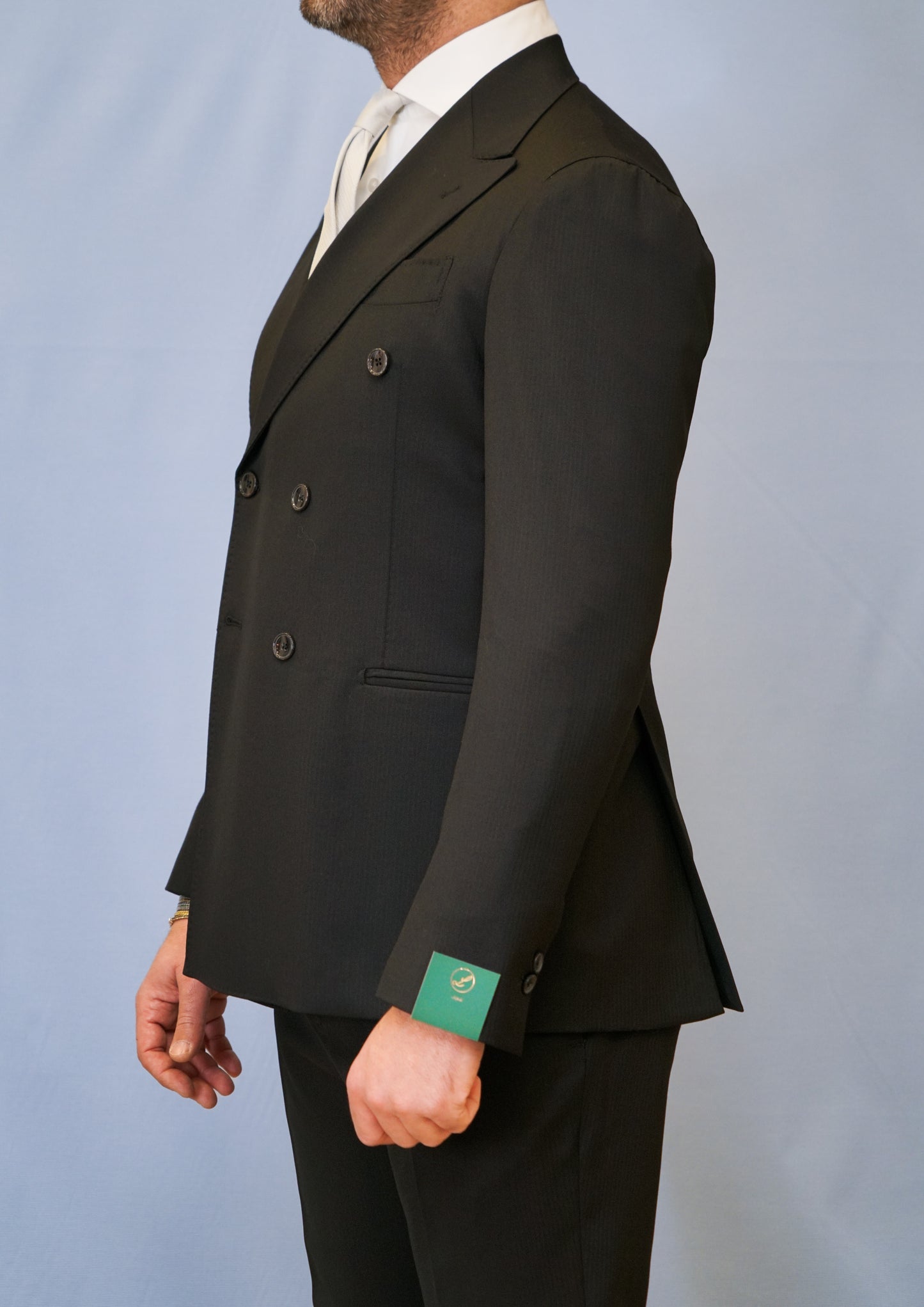 ABITO NERO DOPPIOPETTO 1012-5031