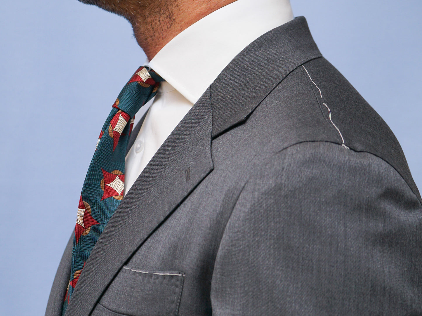 ABITO TINTA UNITA GRIGIO