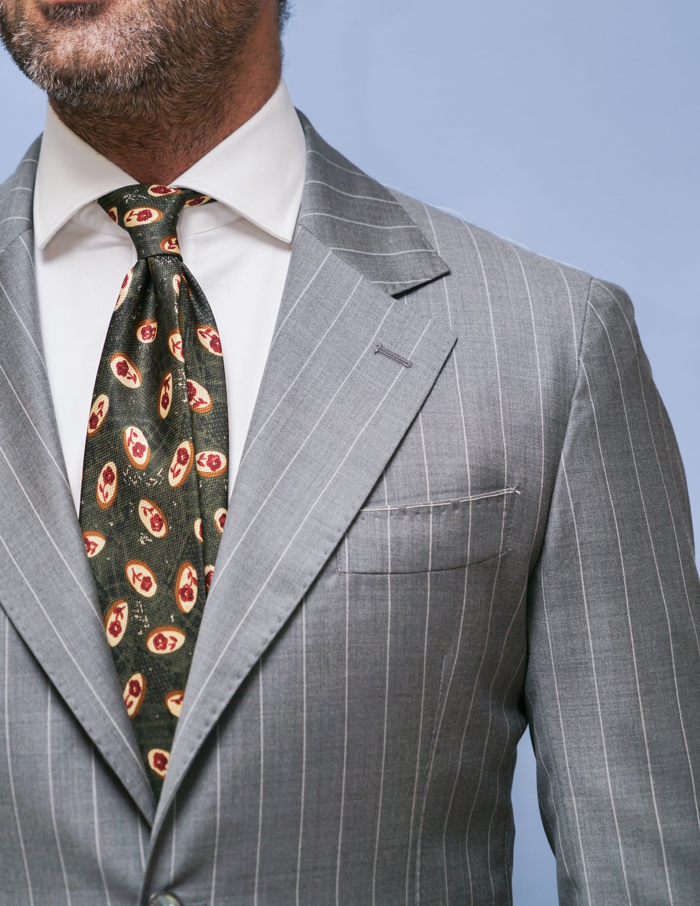 ABITO GESSATO GRIGIO