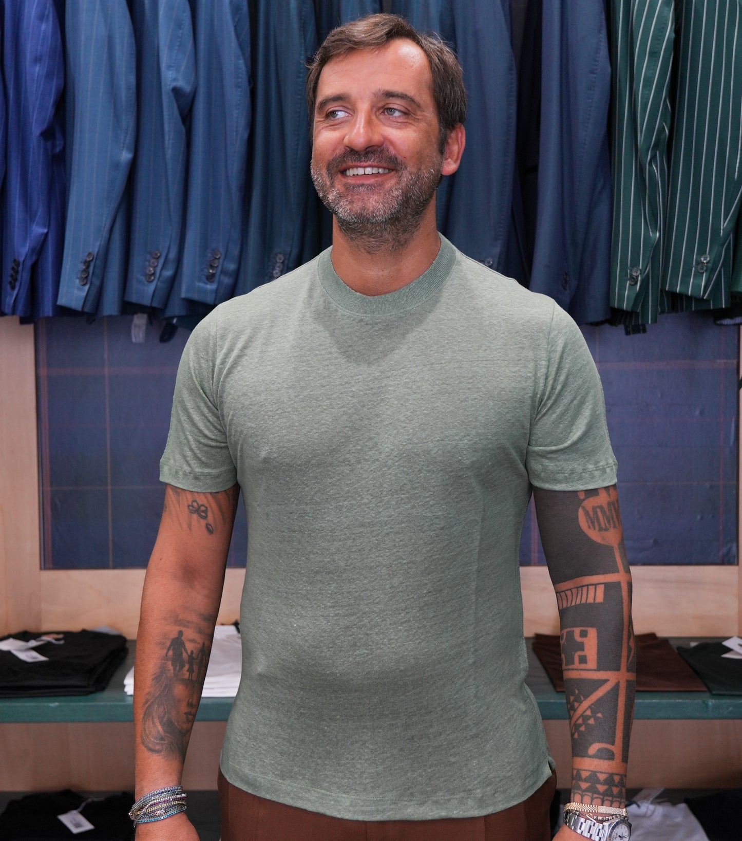 T-SHIRT 100% LINO