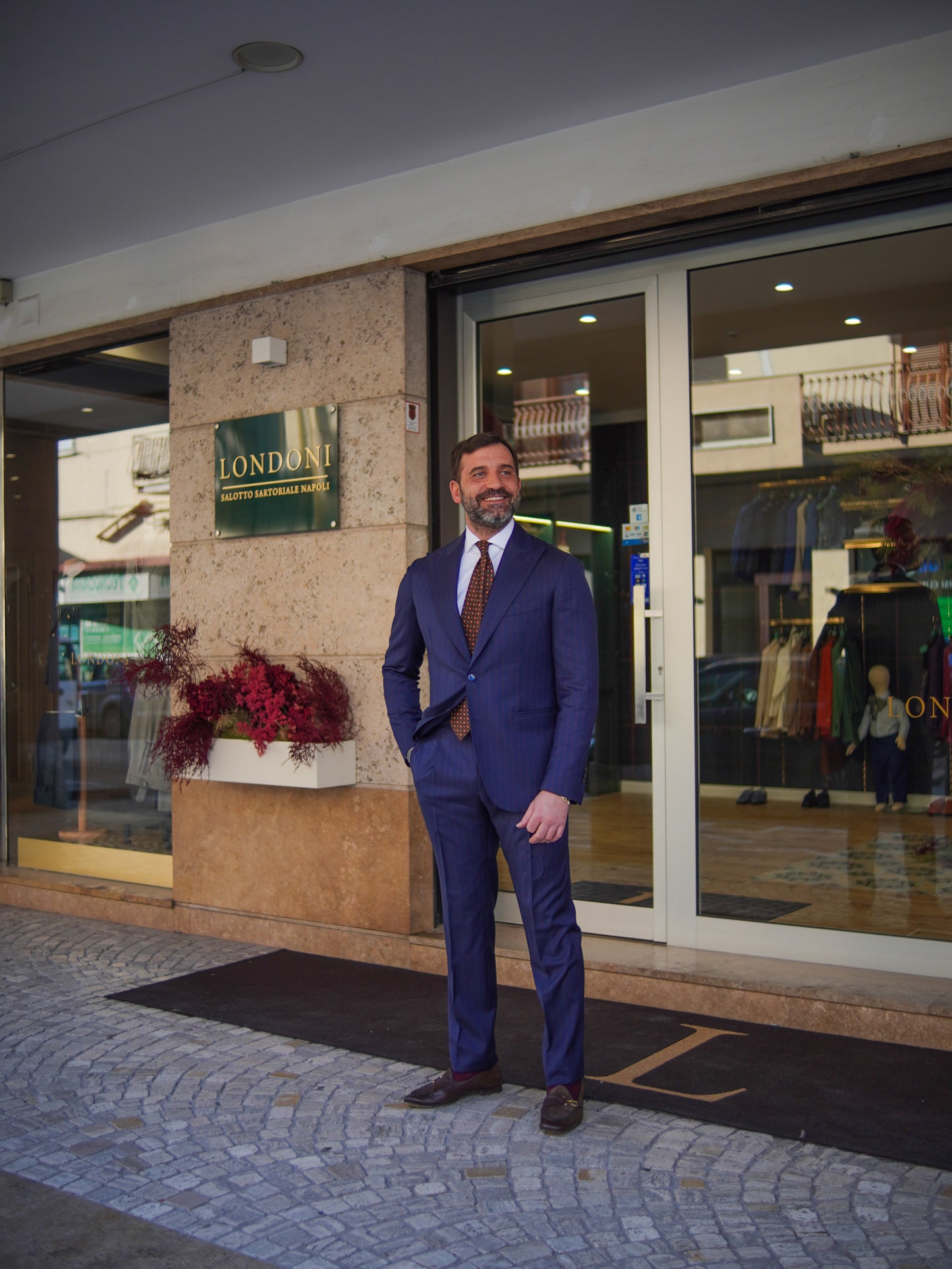 ABITO MONOPETTO BLUGO RIGO MATTONE