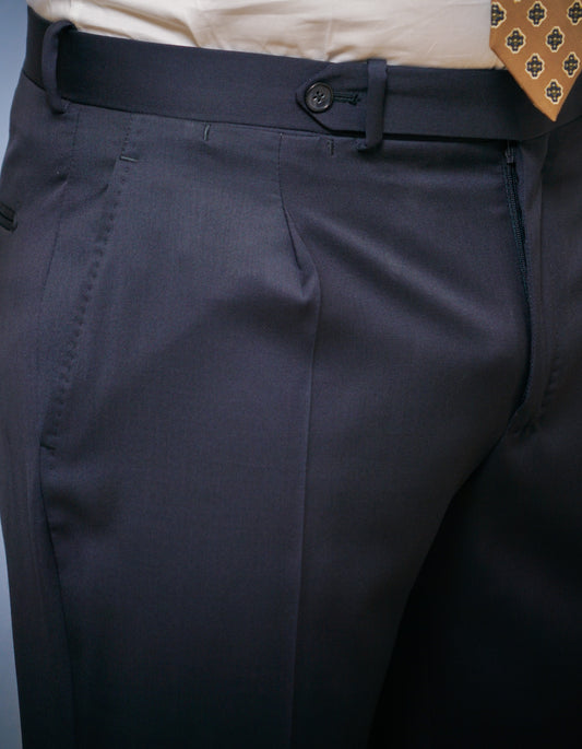 ABITO TINTA UNITA BLU