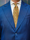 ABITO SPIGATO BLU MONOPETTO