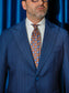 ABITO GESSATO MONOPETTO BLU