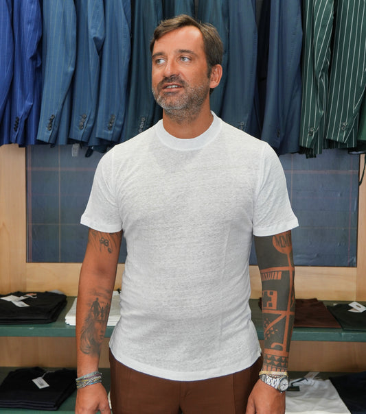 T-SHIRT 100% LINO