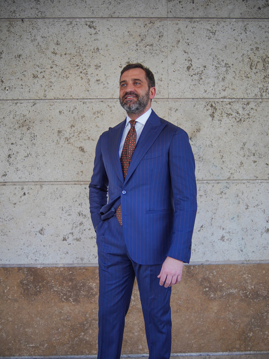 ABITO MONOPETTO BLUGO RIGO MATTONE