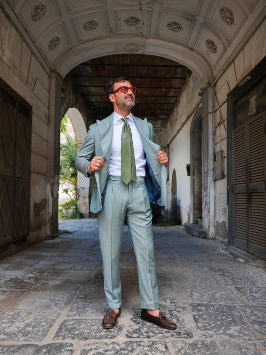 ABITO DOPPIOPETTO SALVIA