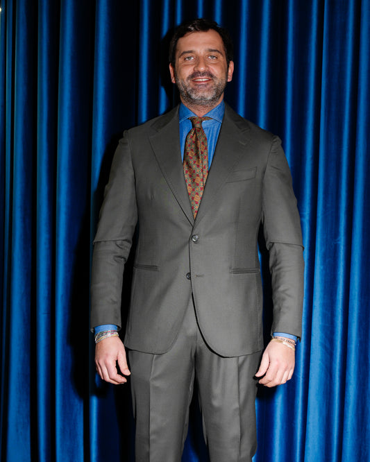 ABITO TINTA UNITA TALLIA VERDE