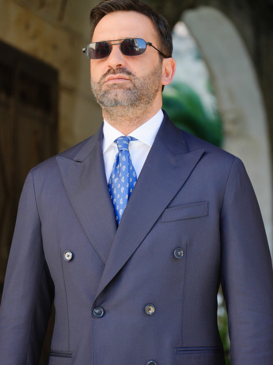 ABITO DOPPIOPETTO BLU