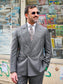 ABITO DOPPIOPETTO TINTA UNITA GRISAGLIA