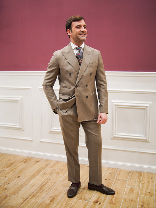 ABITO DOPPIOPETTO TORTORA