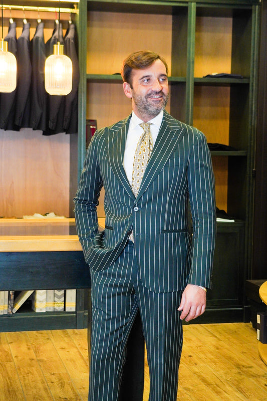 ABITO VERDE MONOPETTO