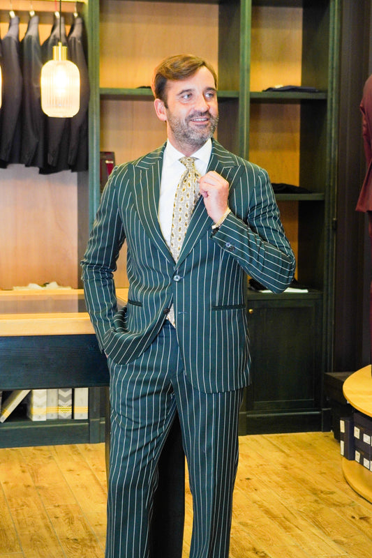 ABITO VERDE MONOPETTO