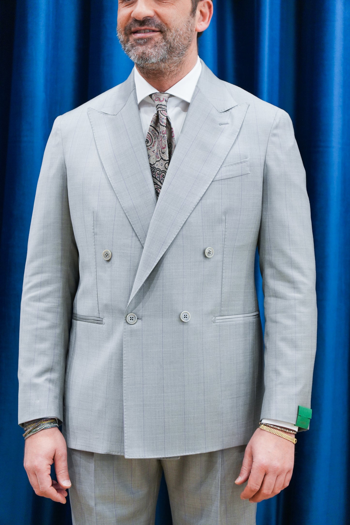 ABITO DOPPIOPETTO GRIGIO RIGO VIOLA