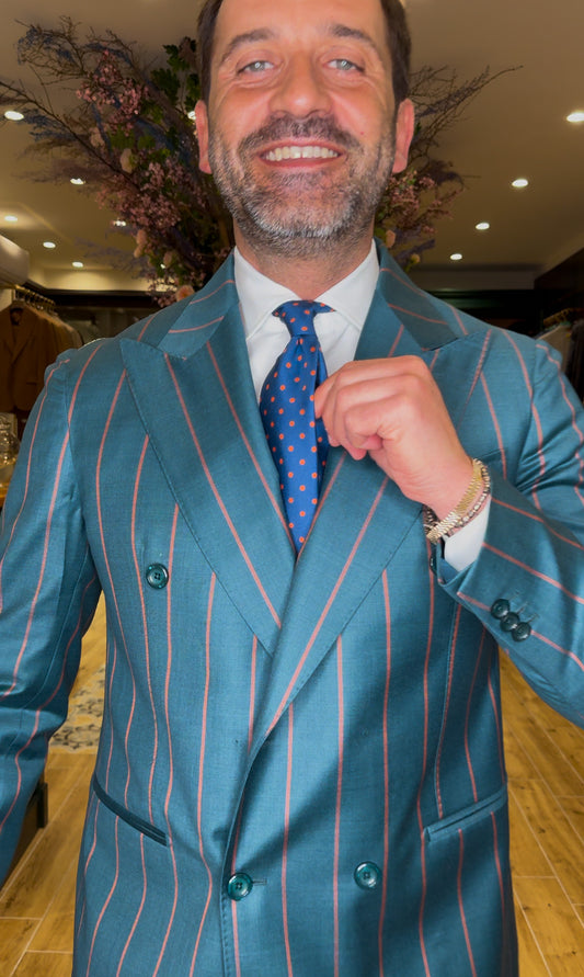 ABITO DOPPIOPETTO OTTANIO RIGO ARANCIO